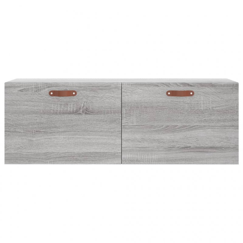 Wandschrank Grau Sonoma 100x36,5x35 cm Holzwerkstoff