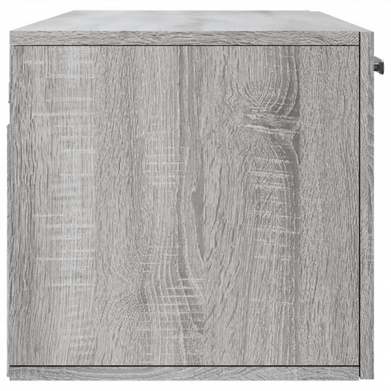 Wandschrank Grau Sonoma 100x36,5x35 cm Holzwerkstoff