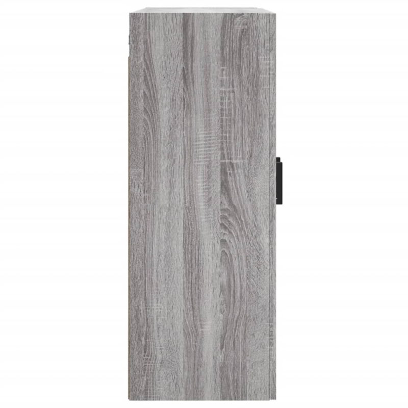 Wandschrank Grau Sonoma 69,5x34x90 cm Holzwerkstoff