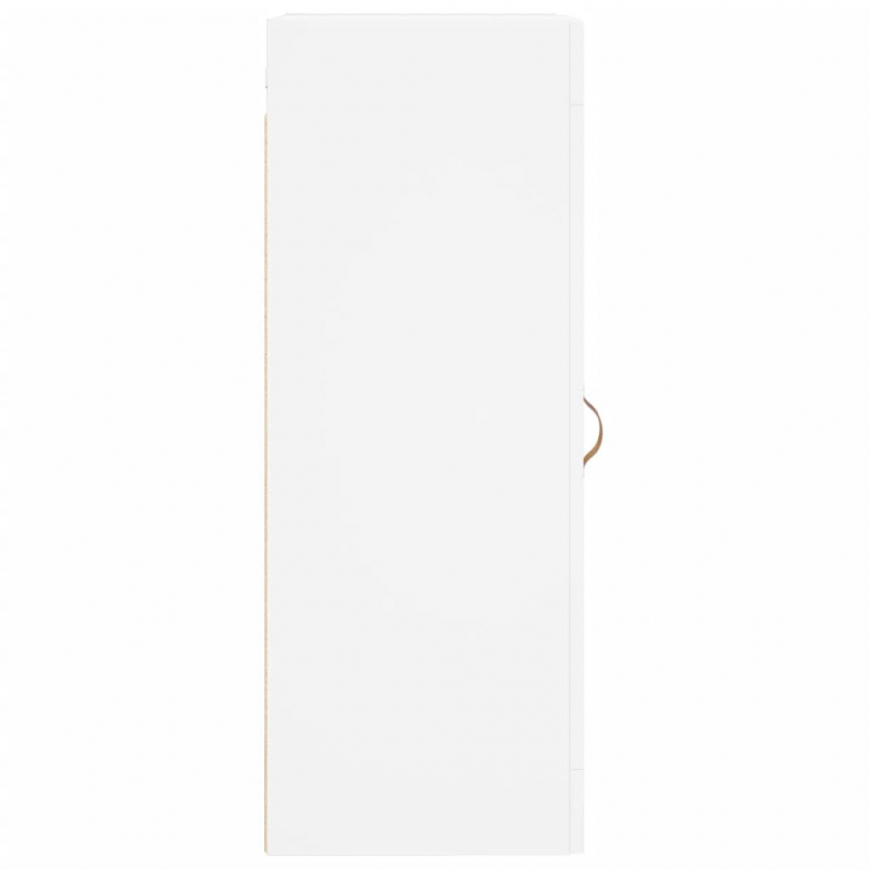 Wandschrank Weiß 34,5x34x90 cm Holzwerkstoff