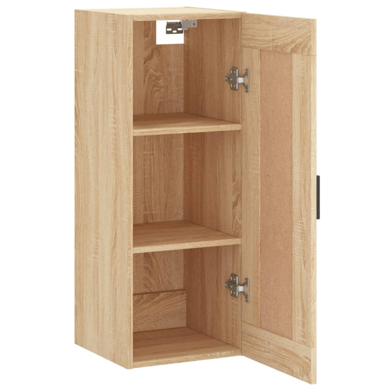Wandschrank Sonoma-Eiche 34,5x34x90 cm Holzwerkstoff