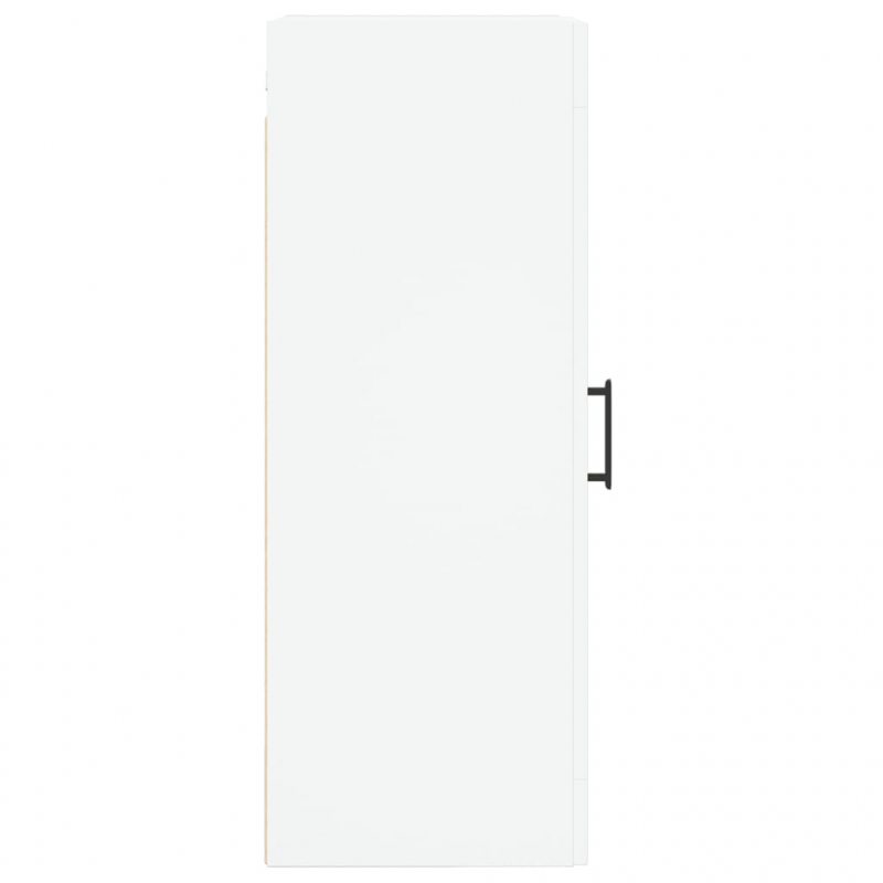 Wandschrank Weiß 34,5x34x90 cm Holzwerkstoff