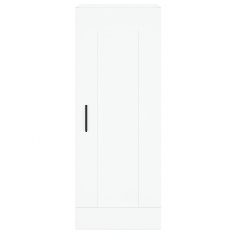 Wandschrank Weiß 34,5x34x90 cm Holzwerkstoff