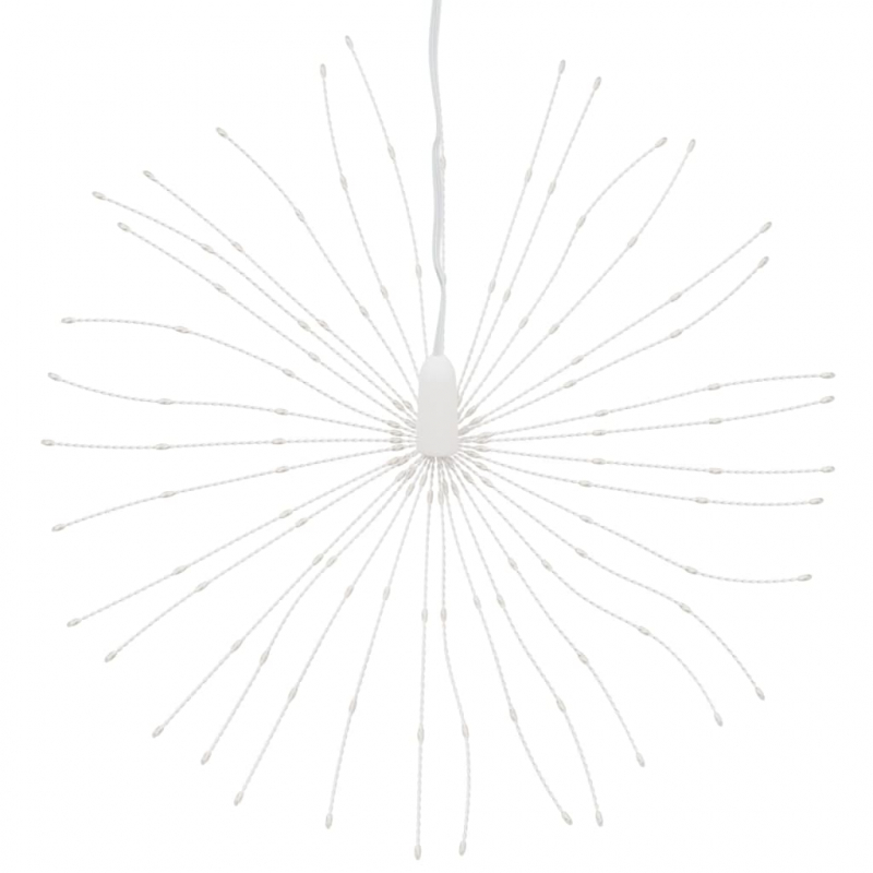 Weihnachtsbeleuchtungen Feuerwerk 2 Stk. 140 LEDs Blau 17 cm