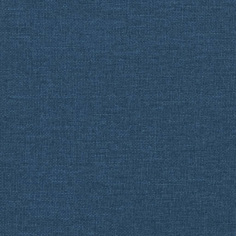 Relaxsessel mit Fußteil Blau Stoff