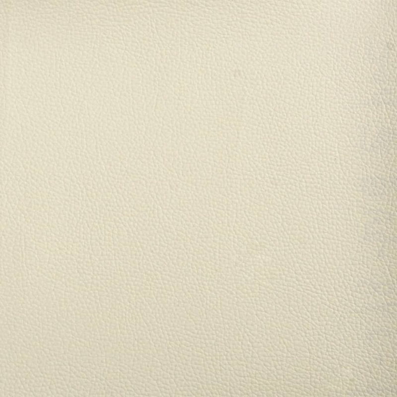 Relaxsessel mit Fußteil Creme Kunstleder