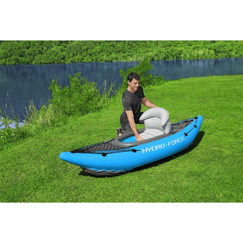 Bestway Kajak für 1 Person Hydro-Force Aufblasbar