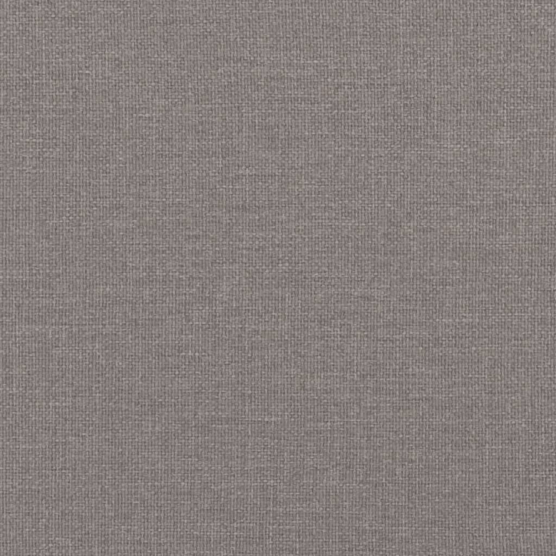 3-Sitzer-Sofa mit Zierkissen Taupe 180 cm Stoff