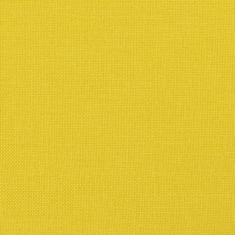 2-Sitzer-Sofa mit Zierkissen Hellgelb 140 cm Stoff