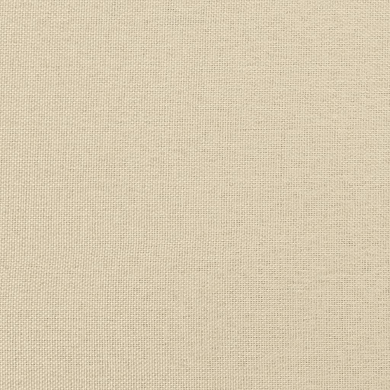 3-Sitzer-Sofa mit Zierkissen Creme 180 cm Stoff