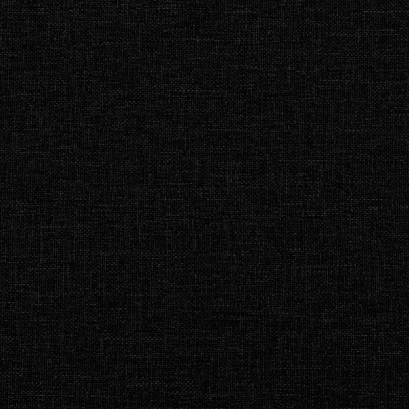 3-Sitzer-Sofa mit Zierkissen Schwarz 180 cm Stoff