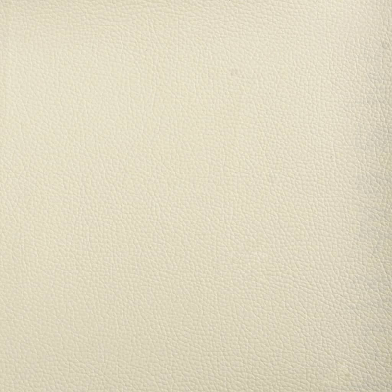 2-Sitzer-Sofa mit Zierkissen Creme 140 cm Kunstleder