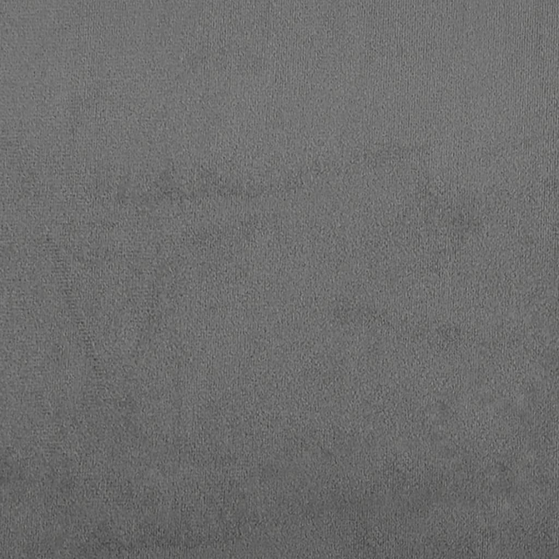 3-Sitzer-Sofa mit Hocker Dunkelgrau 180 cm Mikrofasergewebe