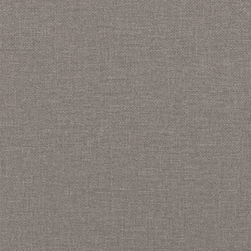 3-tlg. Sofagarnitur mit Kissen Taupe Stoff