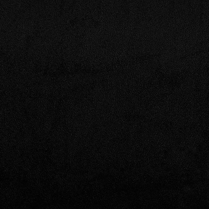 3-tlg. Sofagarnitur mit Kissen Schwarz Mikrofasergewebe