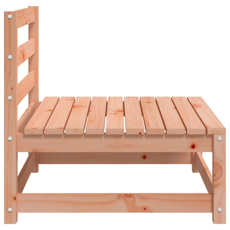 Gartensofas ohne Armlehnen 3 Stk. 70x70x67 cm Douglasienholz