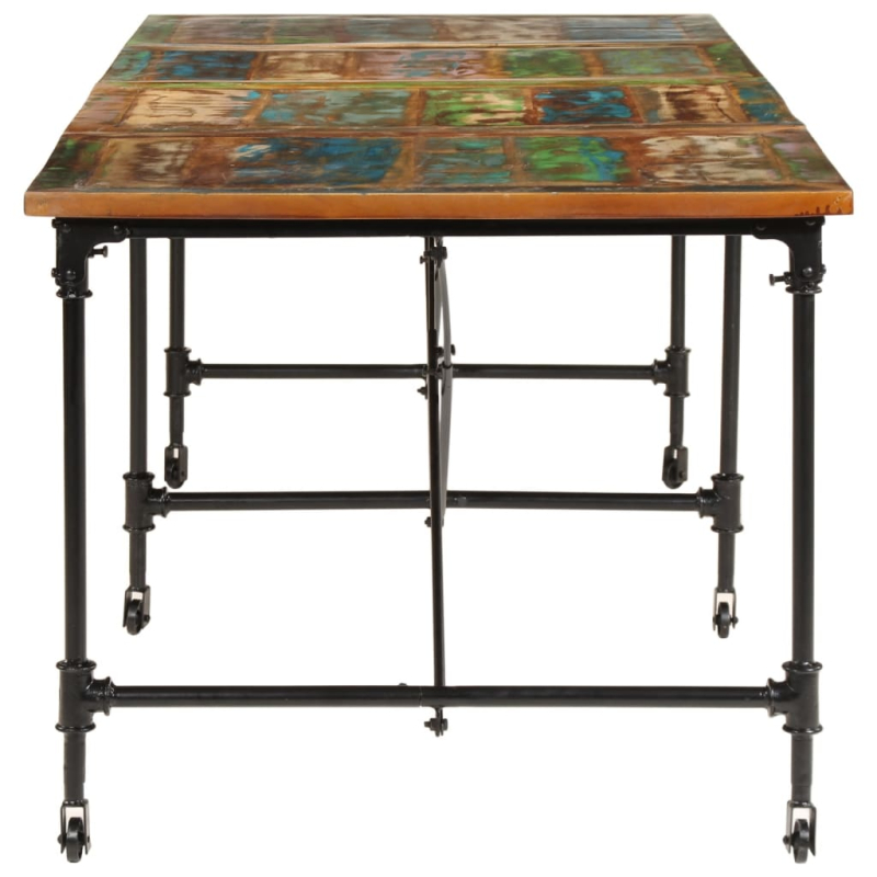 Esstisch 220x90x77 cm Altholz Massiv