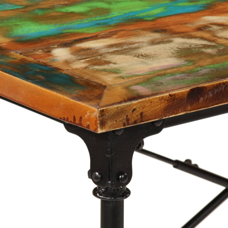 Esstisch 220x90x77 cm Altholz Massiv