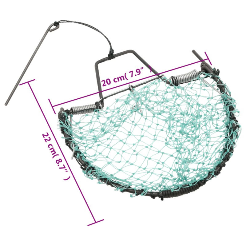 Vogelfalle Grün 20 cm Stahl