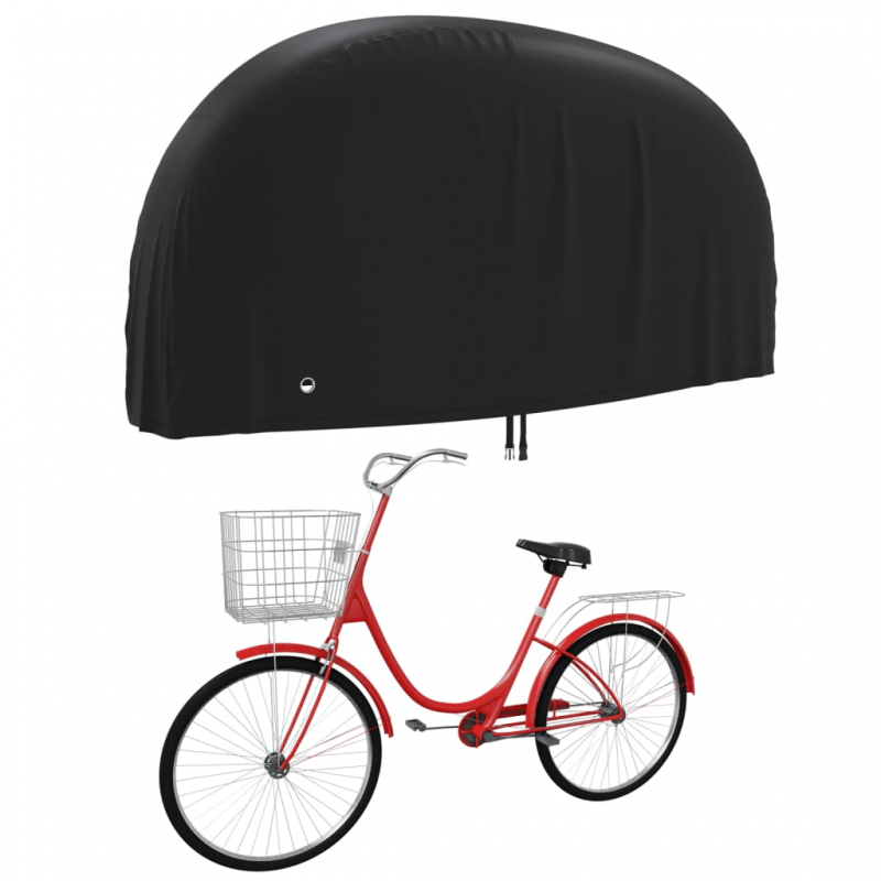 Fahrrad-Abdeckungen 2 Stk. 200x70x110 cm 190T Oxford-Gewebe