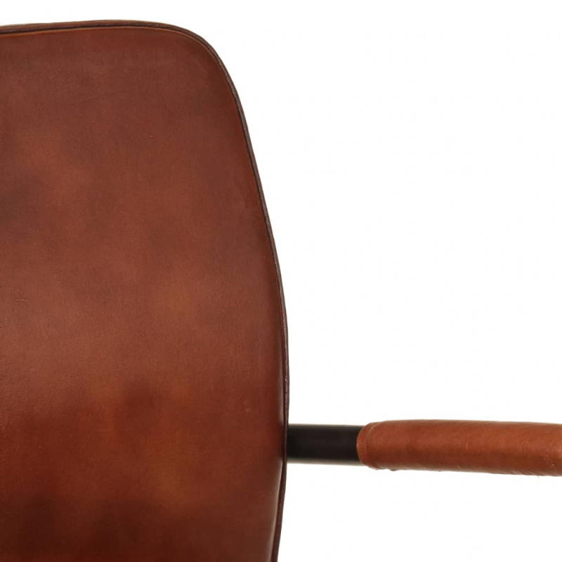 Sessel Braun Echtleder