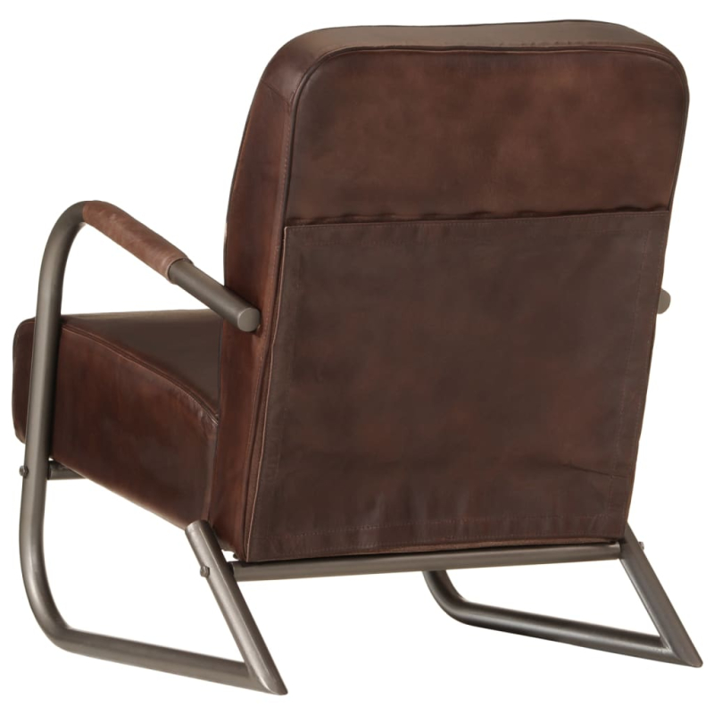 Sessel Braun Echtleder