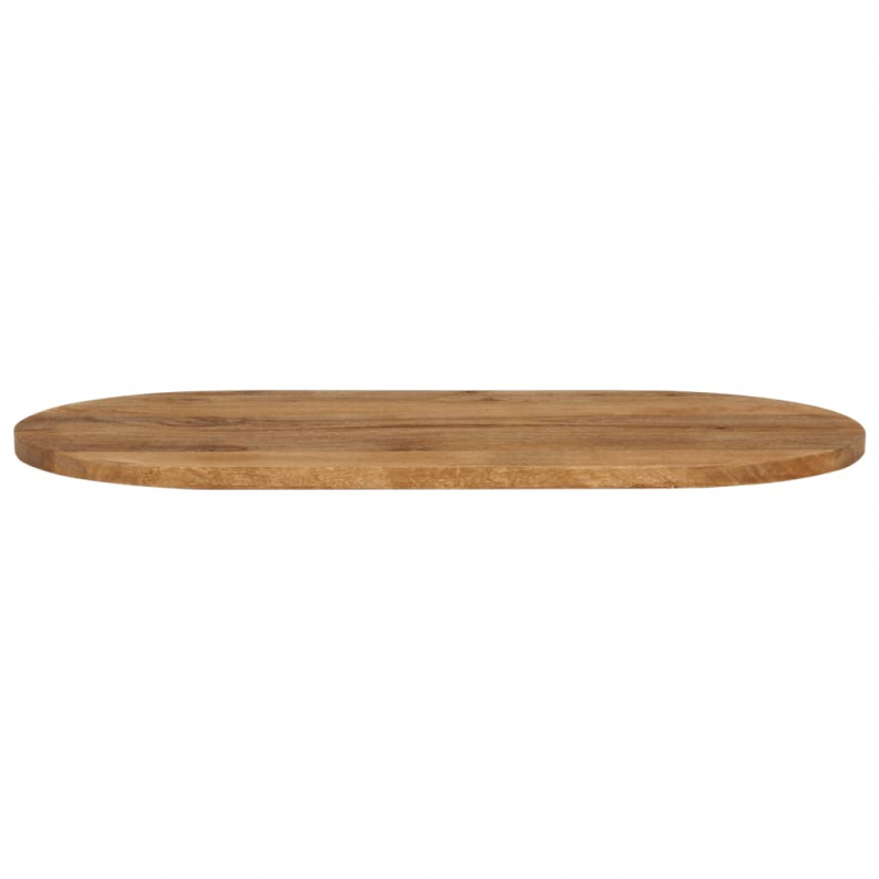 Tischplatte 110x40x2,5 cm Oval Massivholz Mango