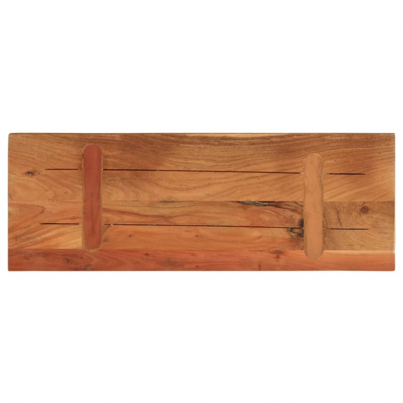 Tischplatte 70x20x2,5 cm Rechteckig Massivholz Akazie