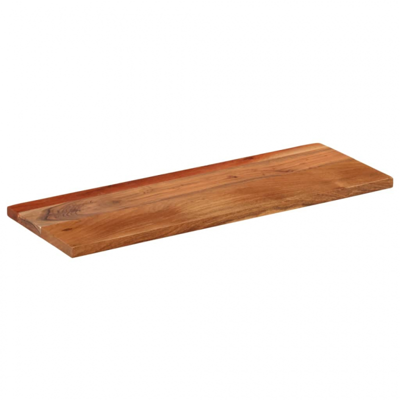 Tischplatte 80x20x2,5 cm Rechteckig Massivholz Akazie