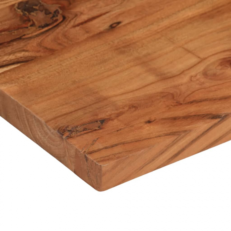 Tischplatte 80x20x2,5 cm Rechteckig Massivholz Akazie