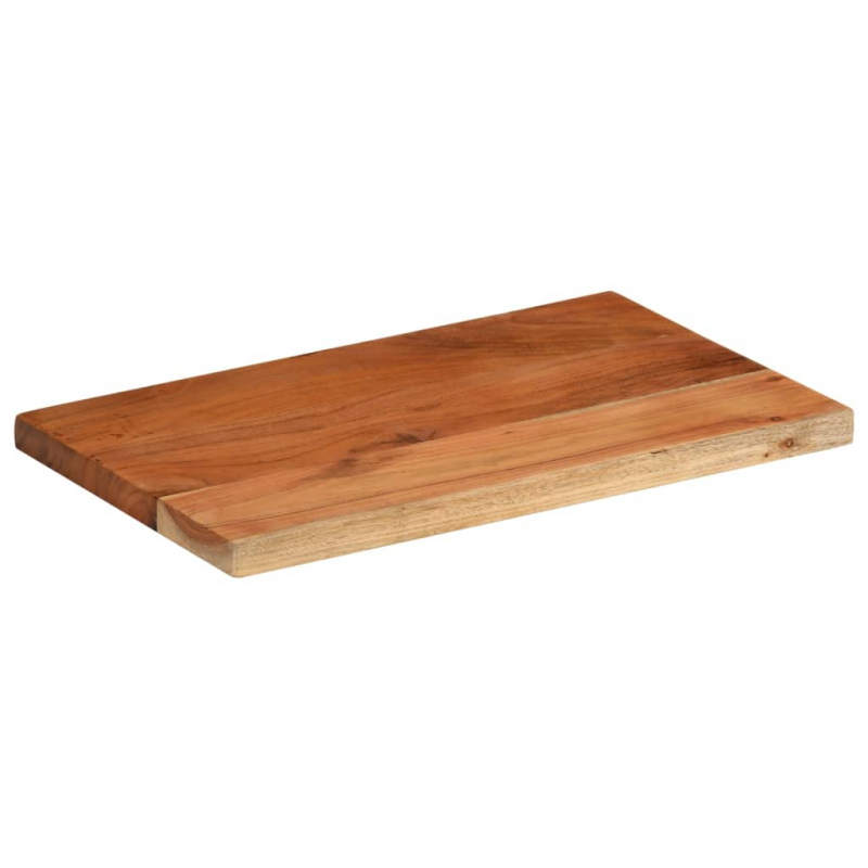 Tischplatte 40x30x2,5 cm Rechteckig Massivholz Akazie