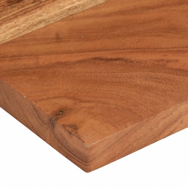 Tischplatte 40x30x2,5 cm Rechteckig Massivholz Akazie