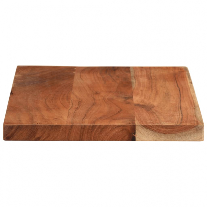 Tischplatte 60x30x2,5 cm Rechteckig Massivholz Akazie