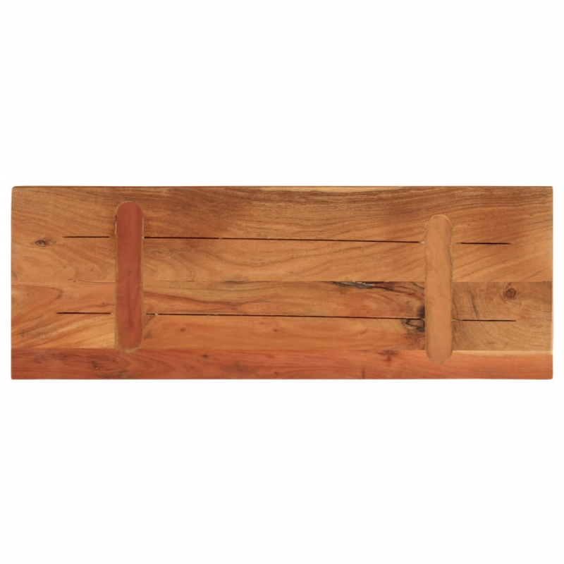 Tischplatte 70x30x2,5 cm Rechteckig Massivholz Akazie
