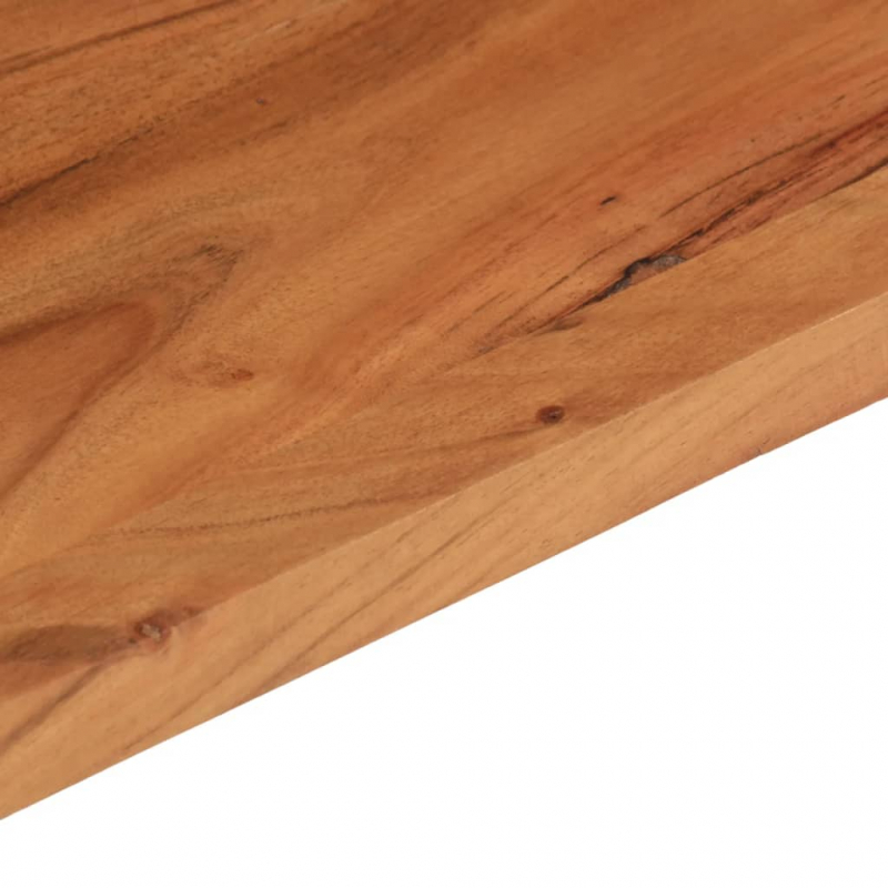 Tischplatte 70x40x2,5 cm Rechteckig Massivholz Akazie