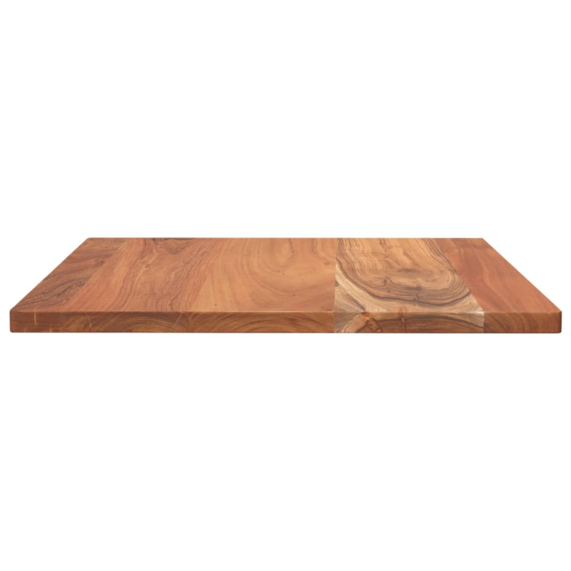 Tischplatte 50x50x2,5 cm Quadratisch Massivholz Akazie