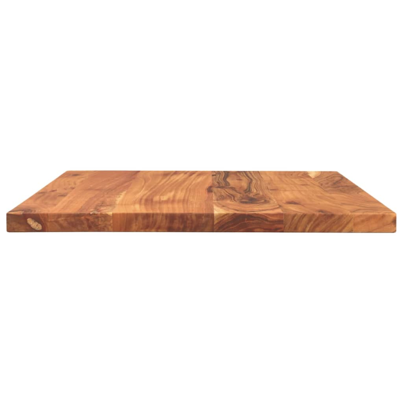 Tischplatte 60x50x2,5 cm Rechteckig Massivholz Akazie
