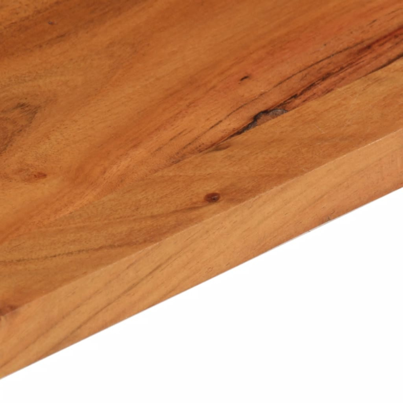 Tischplatte 60x50x2,5 cm Rechteckig Massivholz Akazie