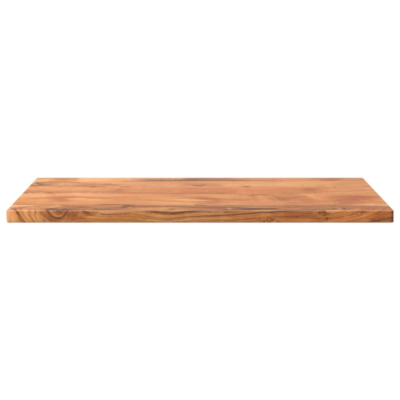 Tischplatte 80x50x2,5 cm Rechteckig Massivholz Akazie
