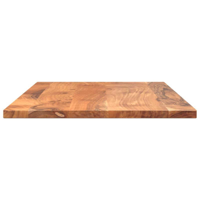 Tischplatte 70x60x2,5 cm Rechteckig Massivholz Akazie