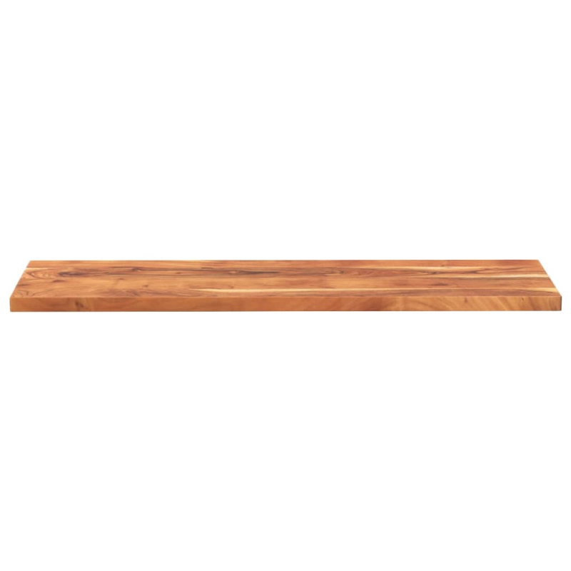 Tischplatte 140x60x2,5 cm Rechteckig Massivholz Akazie