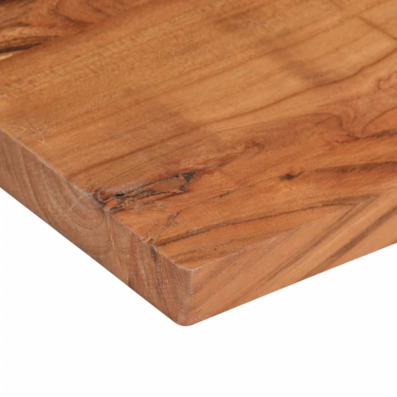 Tischplatte 140x60x2,5 cm Rechteckig Massivholz Akazie