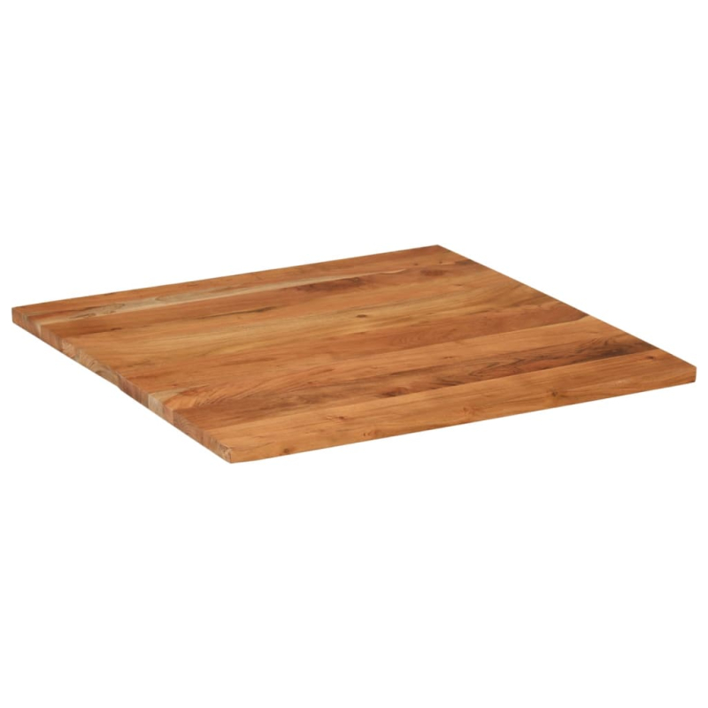 Tischplatte 70x70x2,5 cm Quadratisch Massivholz Akazie