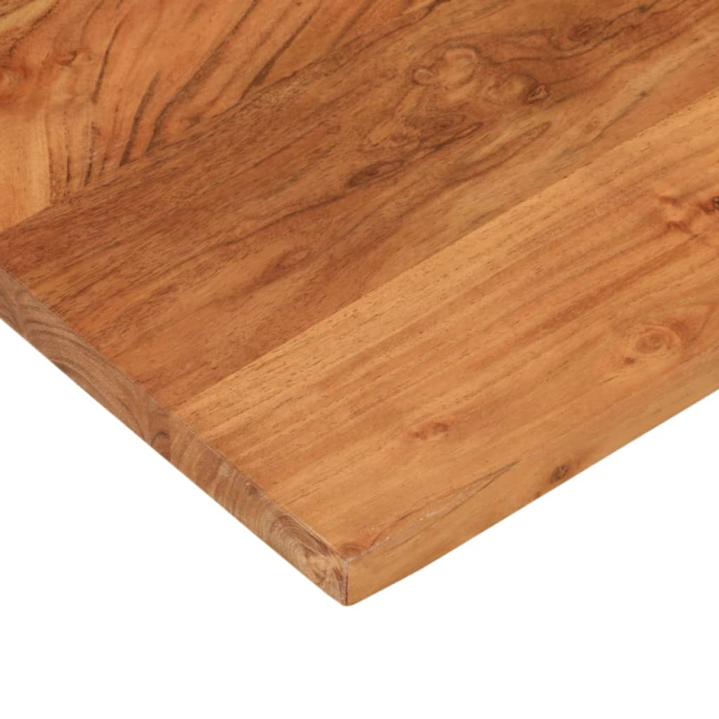 Tischplatte 70x70x2,5 cm Quadratisch Massivholz Akazie