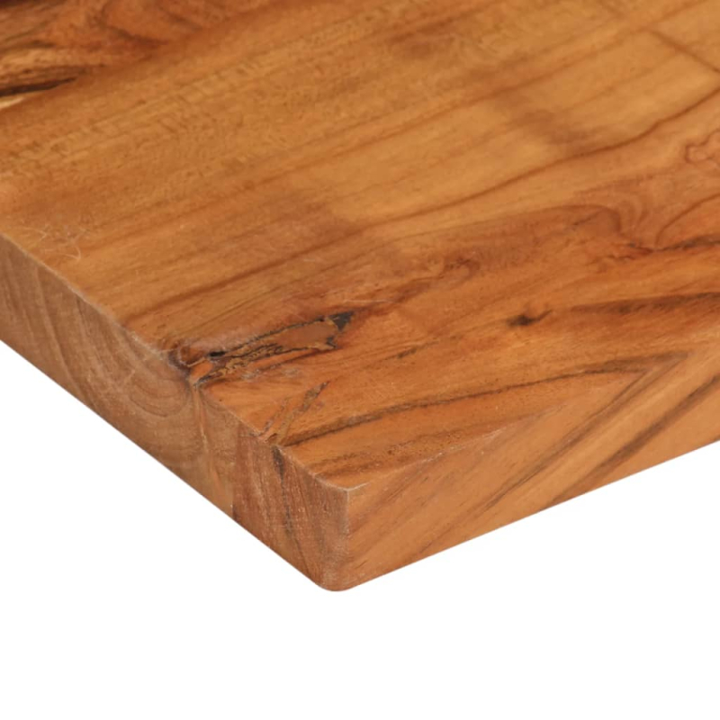 Tischplatte 120x70x2,5 cm Rechteckig Massivholz Akazie