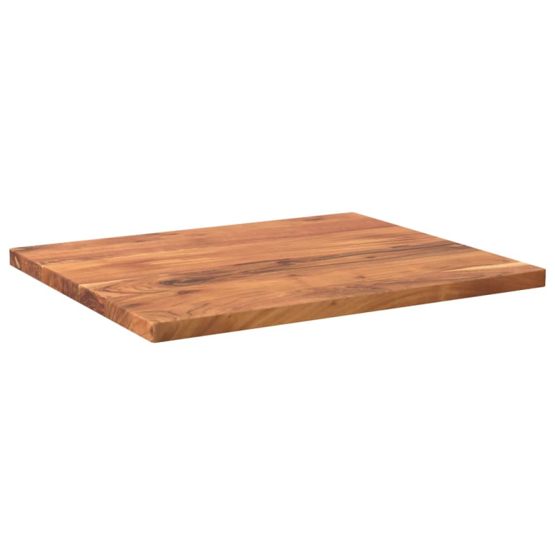 Tischplatte 60x50x3,8 cm Rechteckig Massivholz Akazie