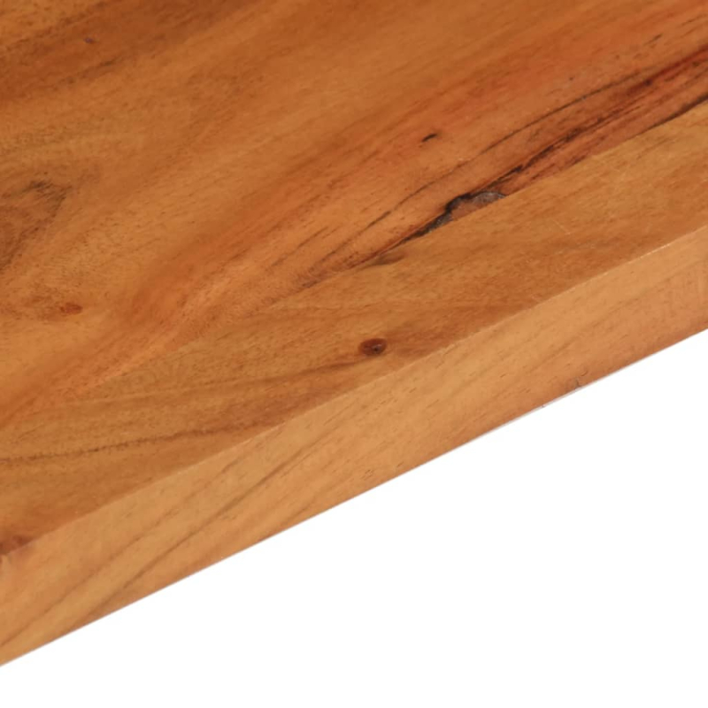 Tischplatte 100x60x3,8 cm Rechteckig Massivholz Akazie