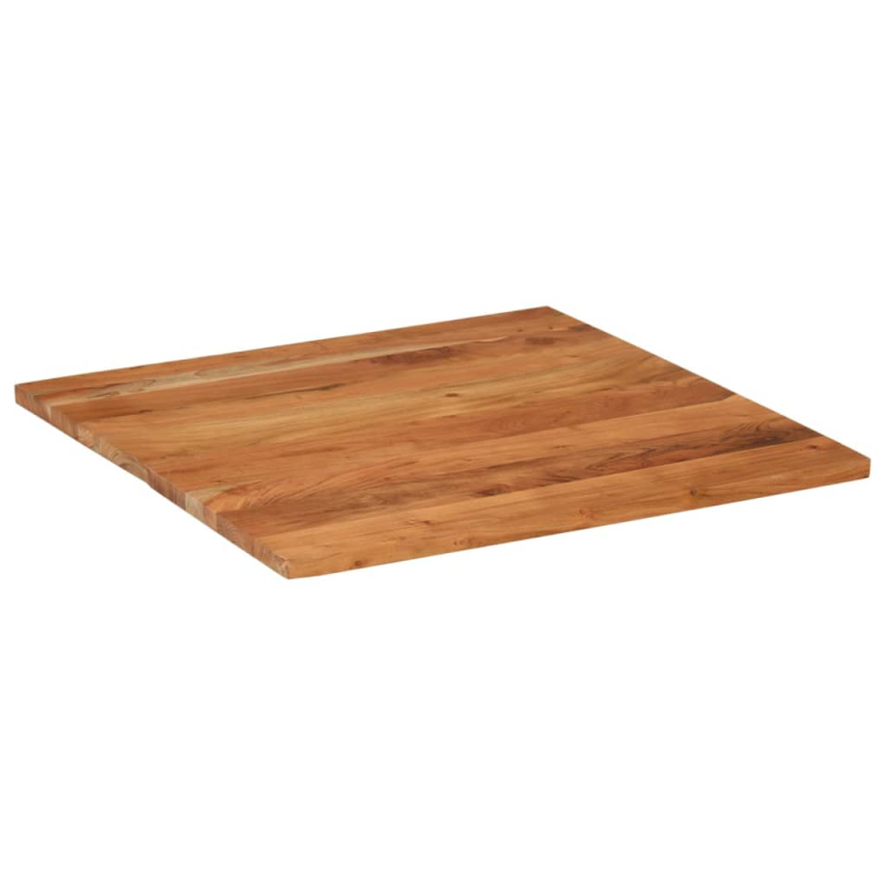 Tischplatte 70x70x3,8 cm Quadratisch Massivholz Akazie