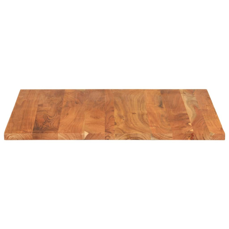 Tischplatte 70x70x3,8 cm Quadratisch Massivholz Akazie