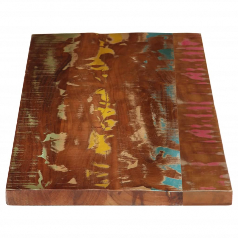 Tischplatte 160x50x3,8 cm Rechteckig Altholz Massiv